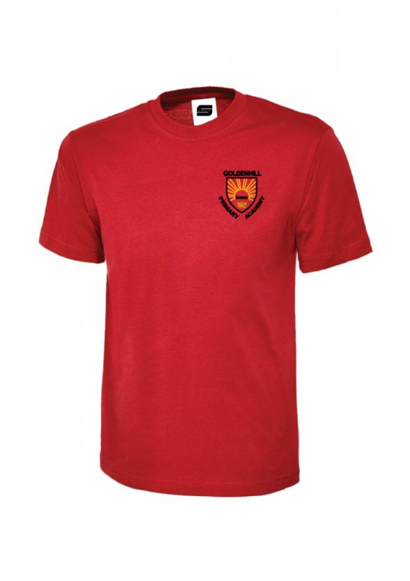 Goldenhill Red PE T-Shirt - Supersport