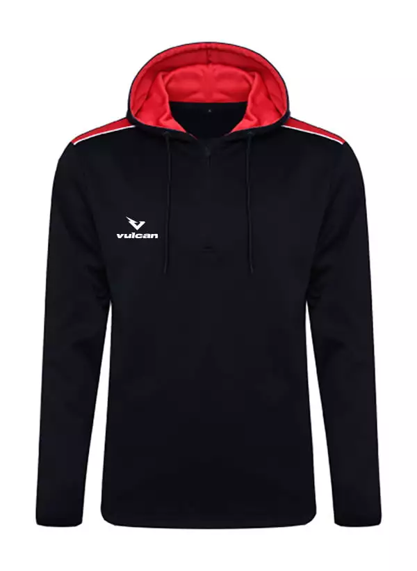 vulcan-sports-Heritage-Hoodie-Black-Red-front